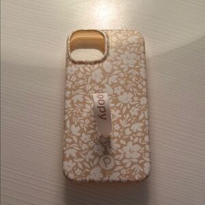Loopy Floral Beige Phone Case